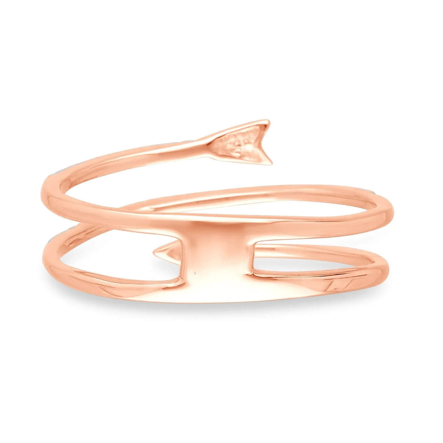 Rose Gold White Diamond Eternal Ring