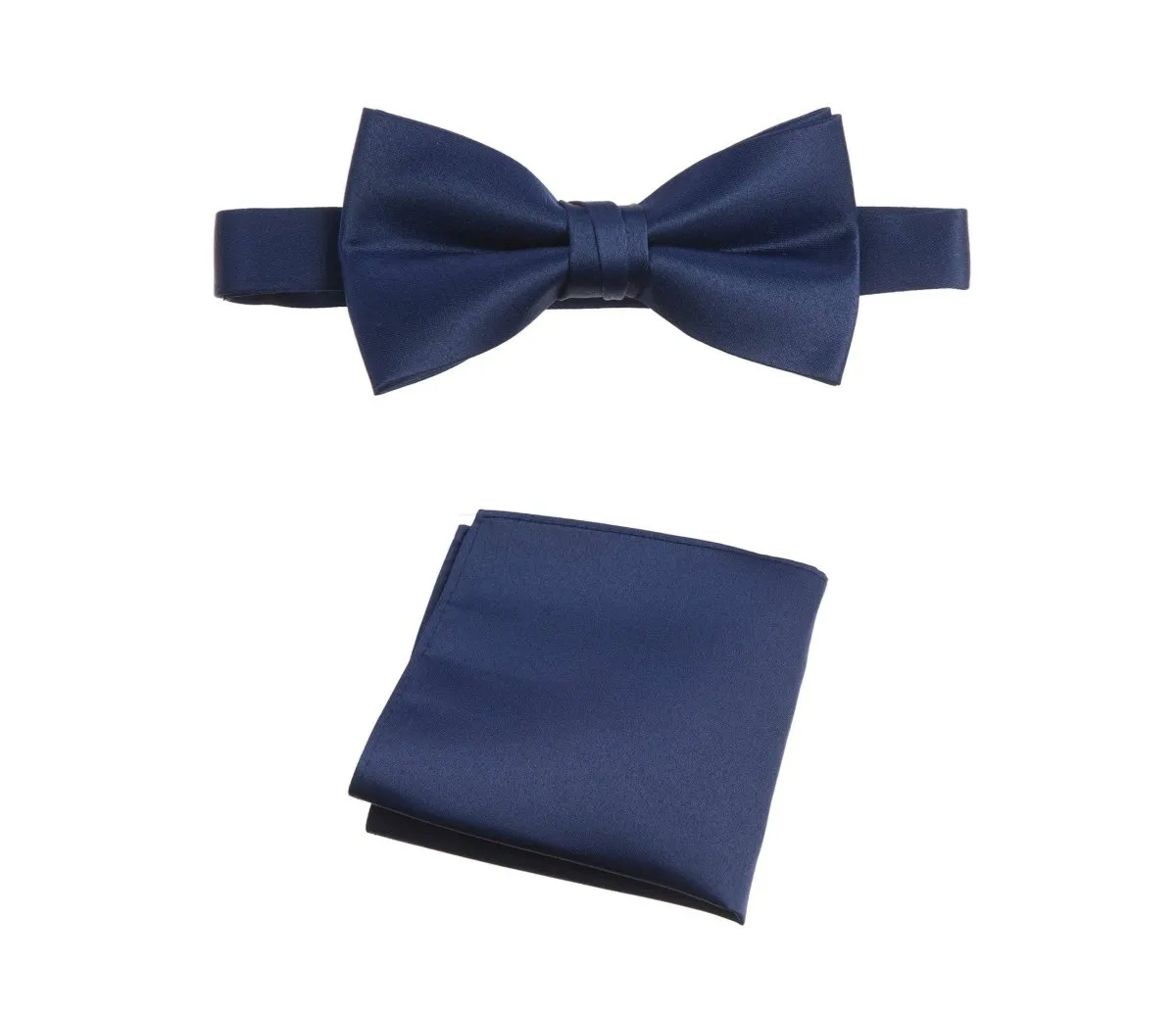 Selftie Bow Tie and Pocket Square Handkerchief Set