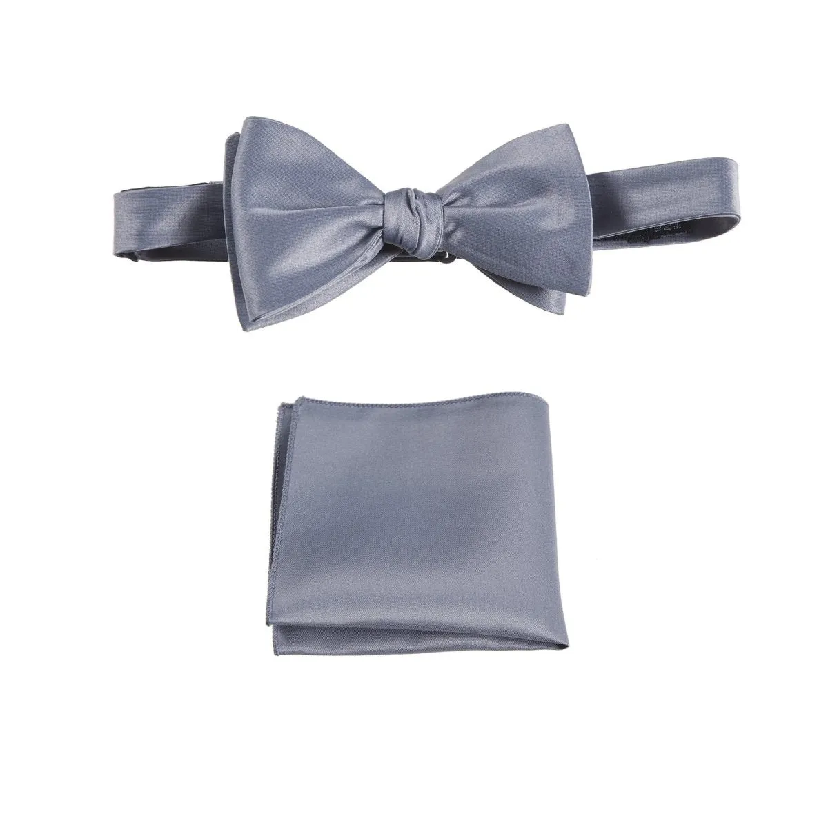 Selftie Bow Tie and Pocket Square Handkerchief Set