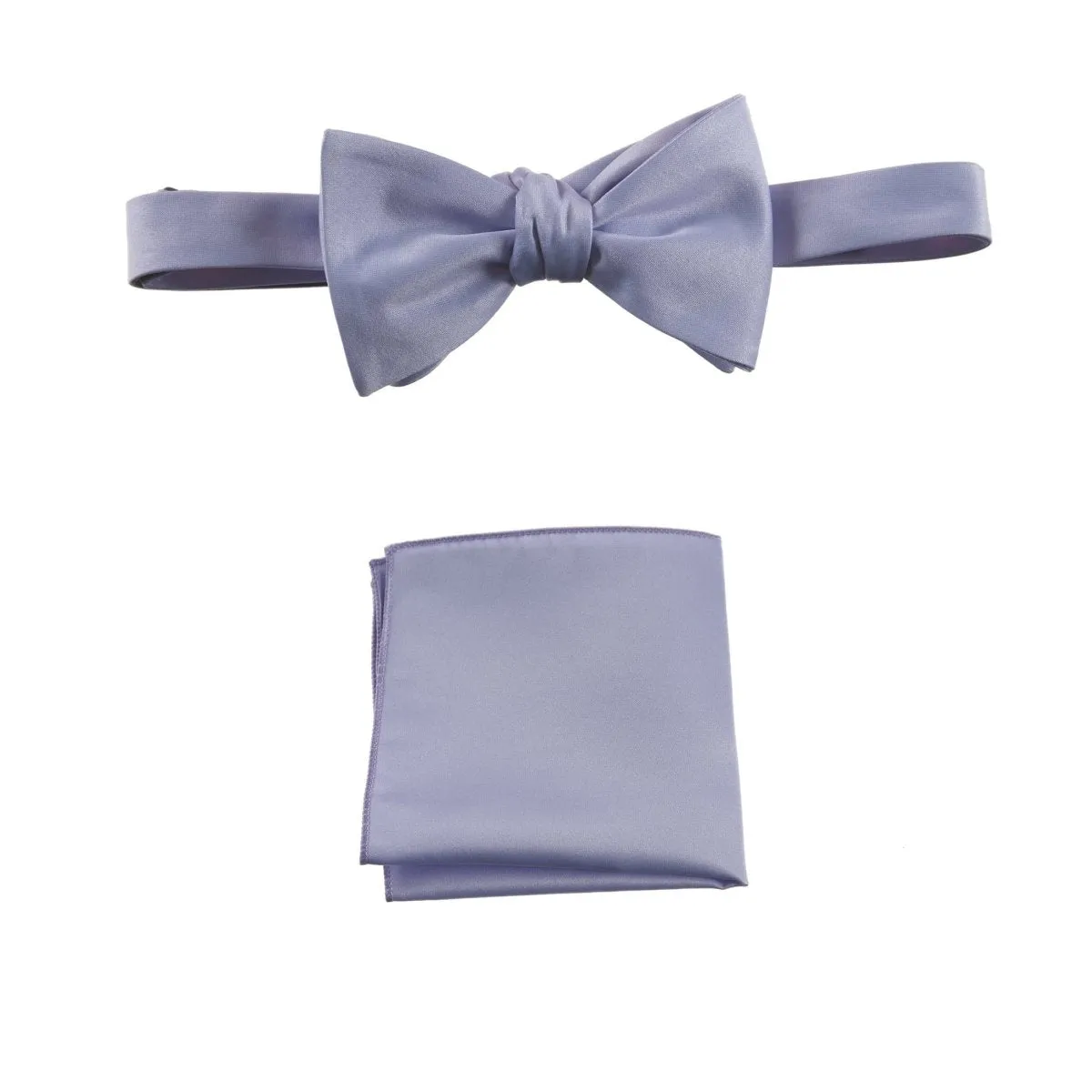 Selftie Bow Tie and Pocket Square Handkerchief Set