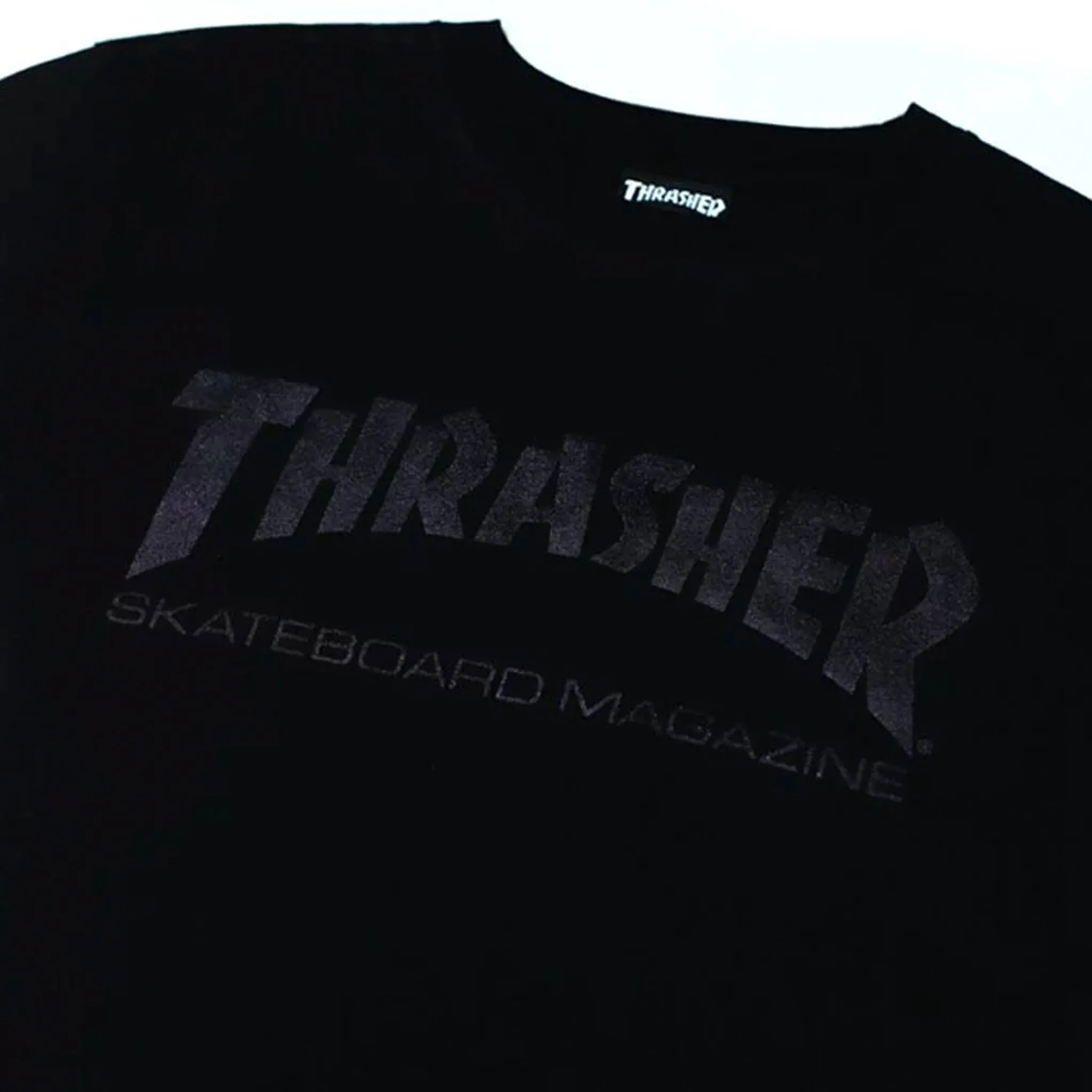 SKATE MAG FOIL S/S T-SHIRT (Black)