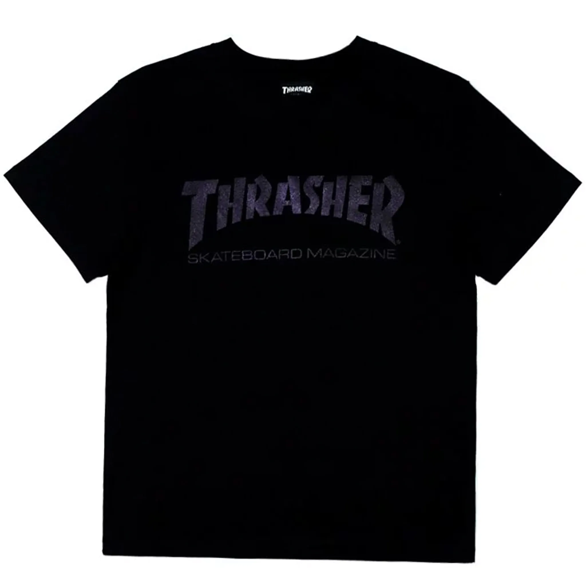 SKATE MAG FOIL S/S T-SHIRT (Black)