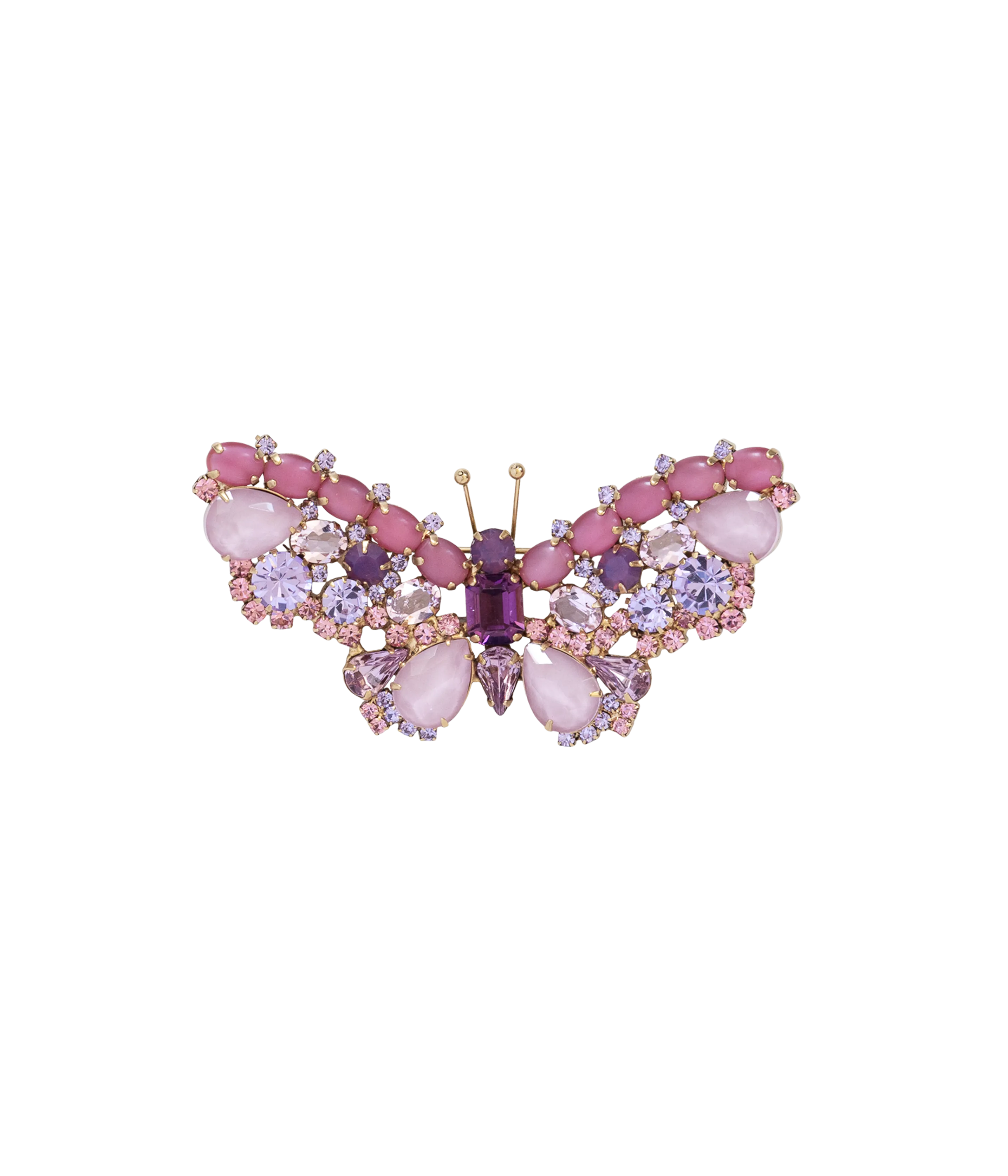 Small Butterfly in Dusty Rose / Violet / Amethyst