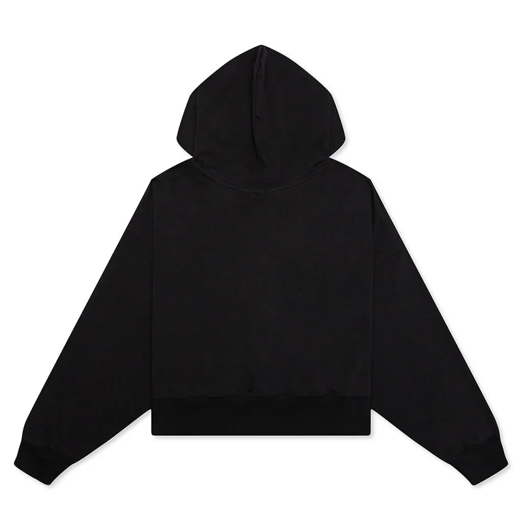 Sportswear Women's Oversized Pullover Hoodie - Black/White