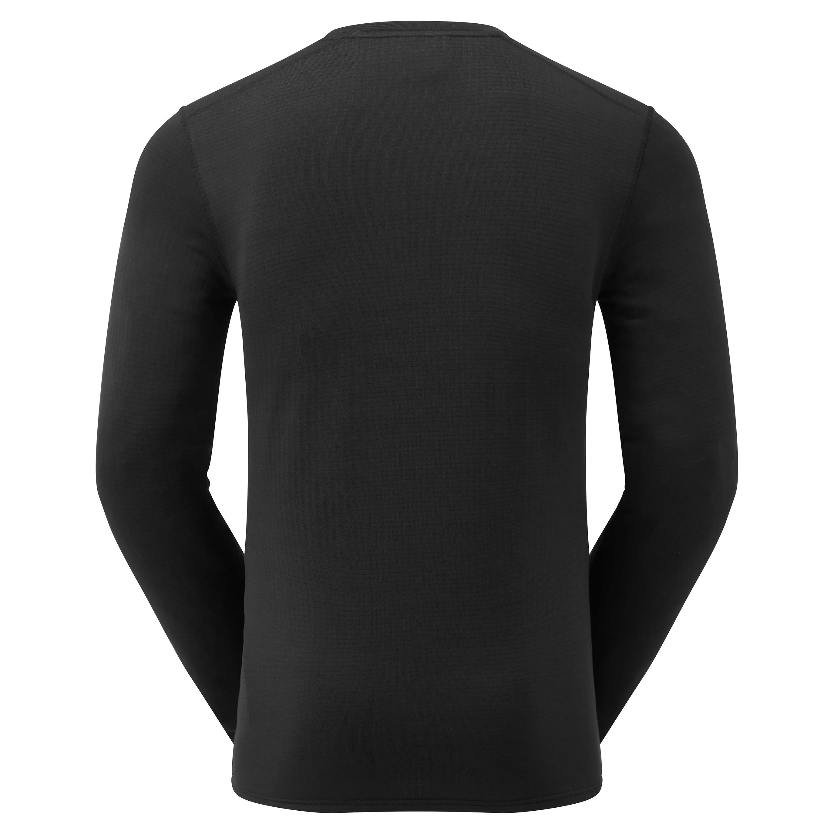 Sprayway Men's Dornie Crew Neck Long Sleeve Base Layer Top (Black)