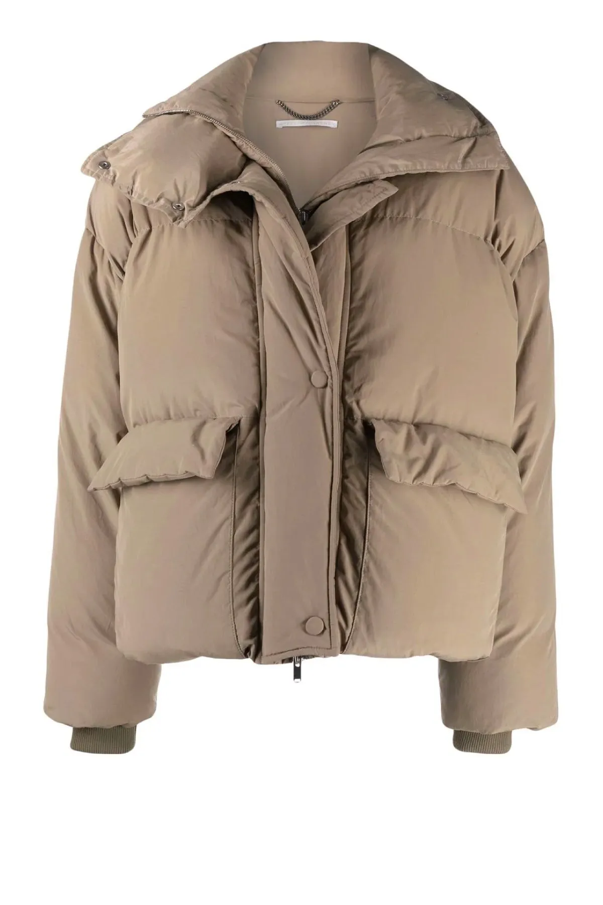 Stella McCartney Technical Puffer Jacket - Taupe