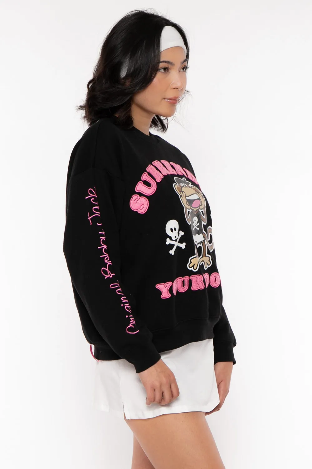 Surrender - Bobby Jack Oversized Premium Sweatshirt - Black