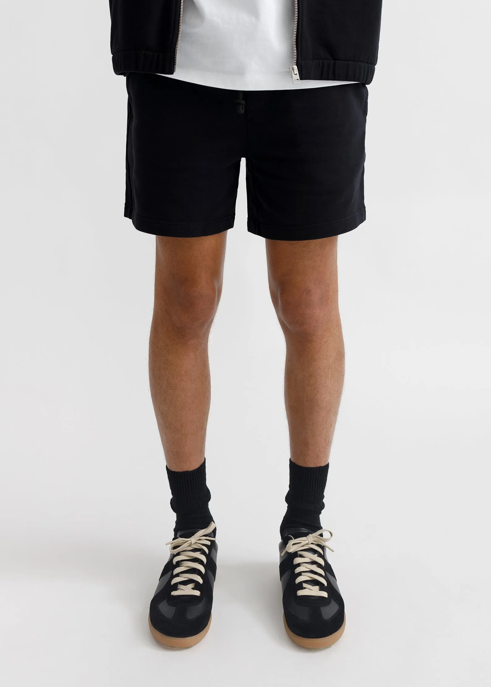 Sweatpant Short - Black