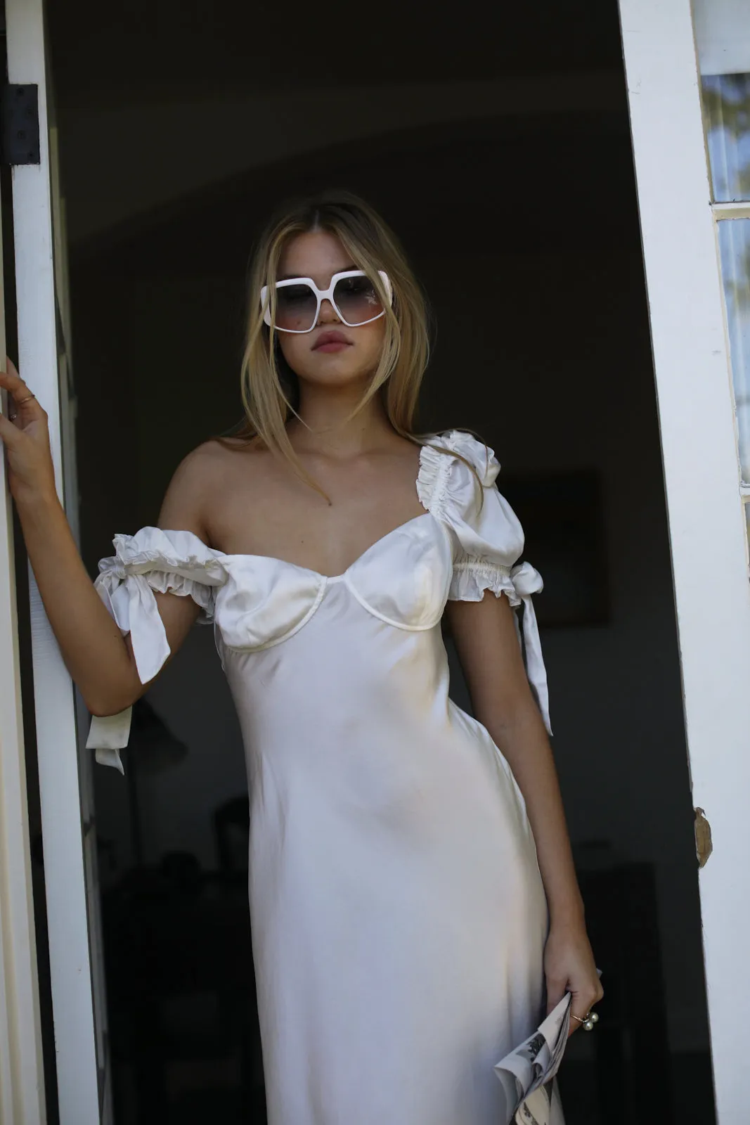 The Ivory Poet Slip Dress, Pre Order