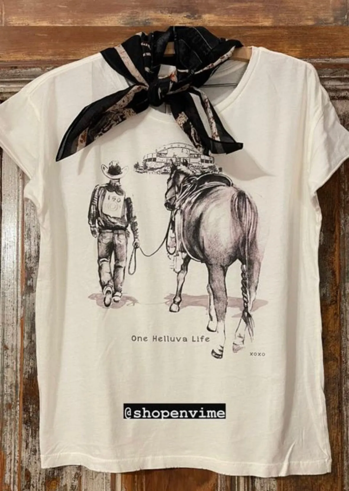 The Roper One Helluva A Life Rocker Tee