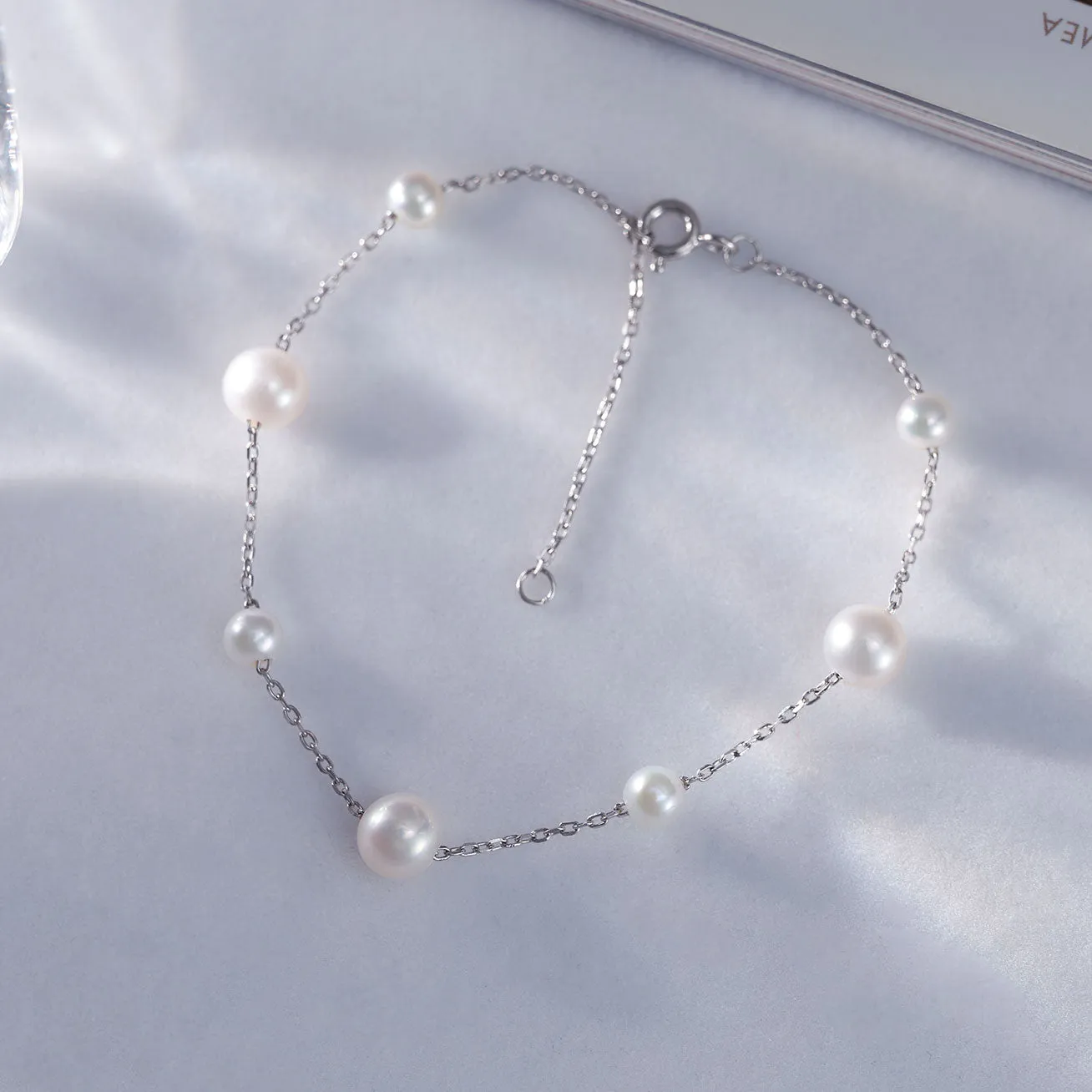 Top Lustre Freshwater Pearl Bracelet WB00176