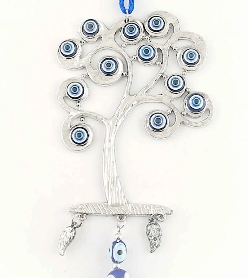 Tree of Life Evil Eye Wall Hanging