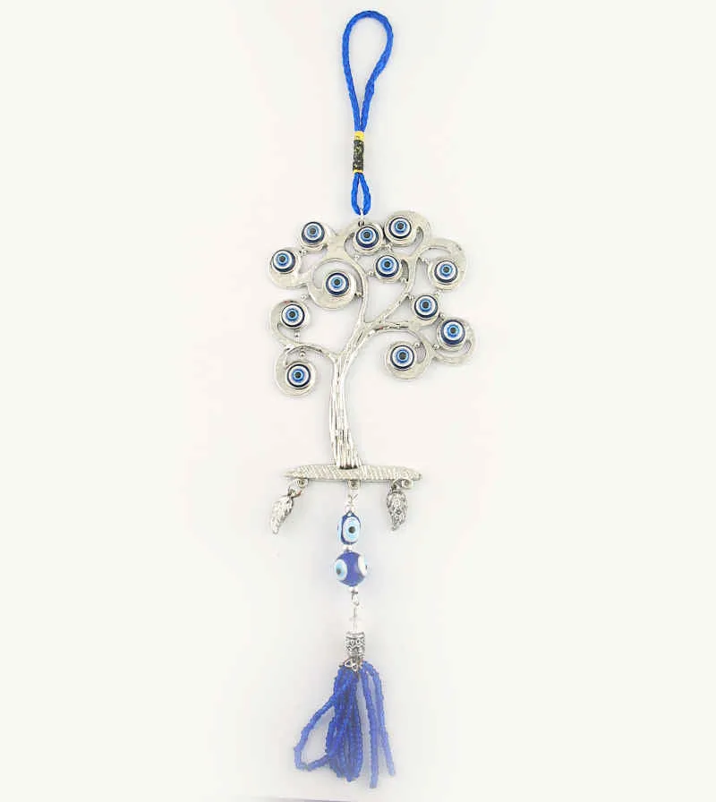 Tree of Life Evil Eye Wall Hanging