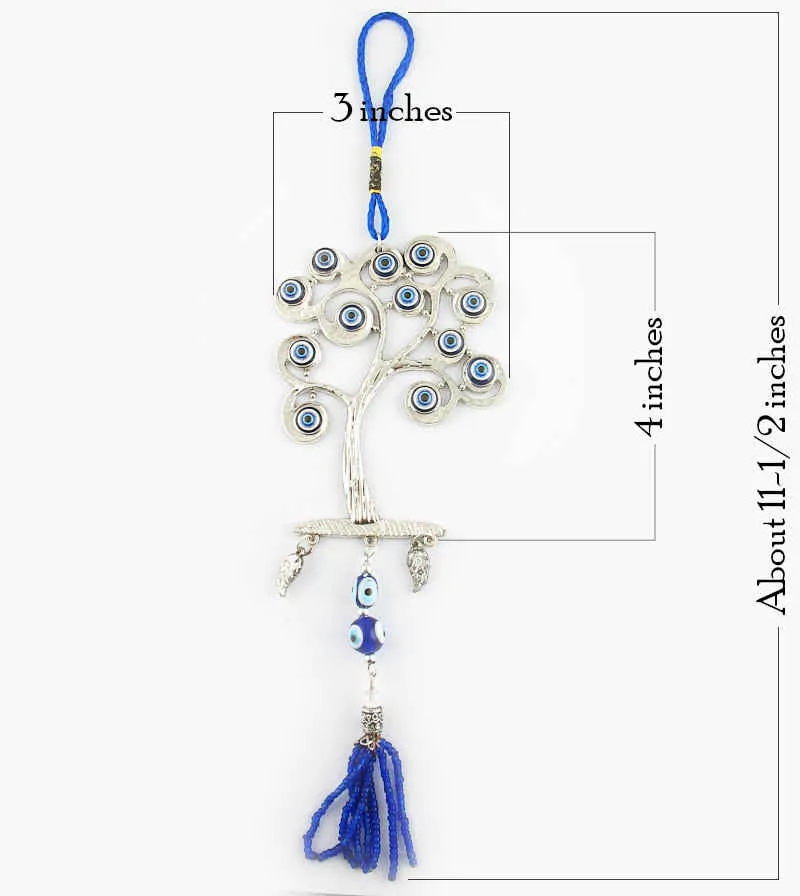 Tree of Life Evil Eye Wall Hanging