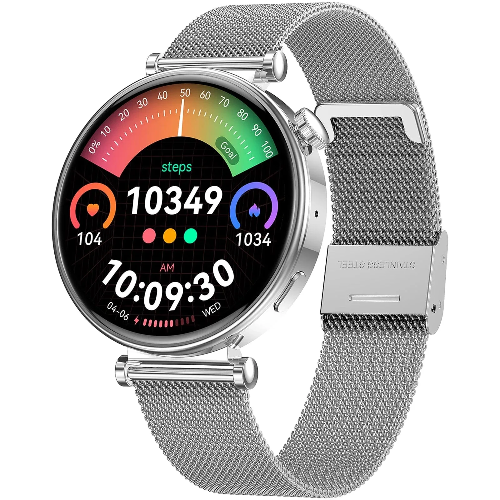 VALDUS 1.32 Inch AMOLED HD Color Screen Android Phone Smartwatch VL41 PRO NFC Womens Health Management VL41 PRO RoundSmart Watch