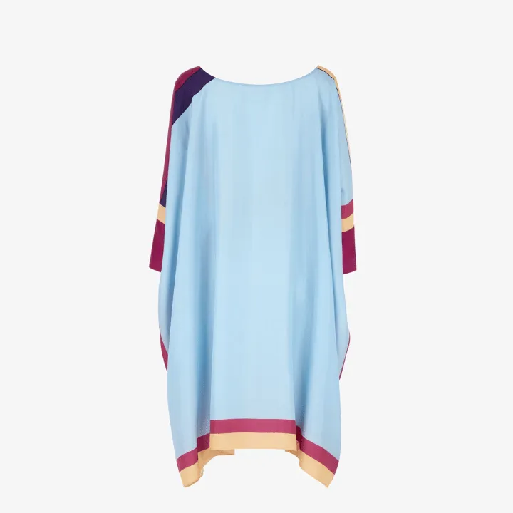 Velvet Vapor Wave Veil Womens Kaftan KAF0075