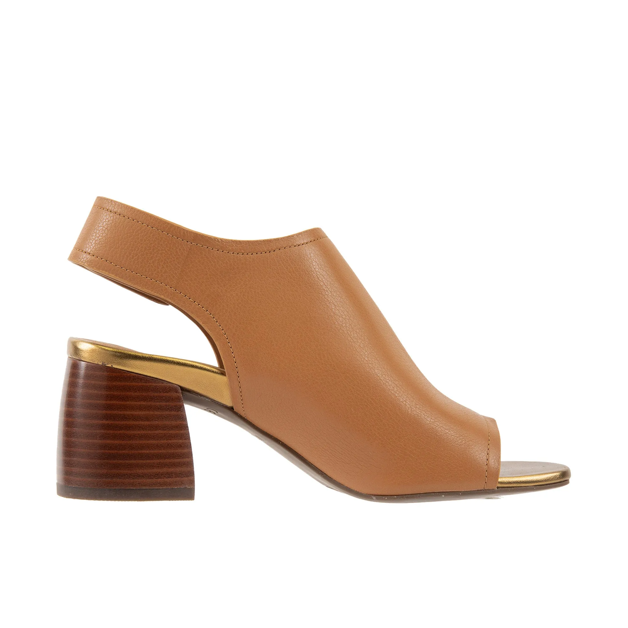 Vionic Womens Valencia Heeled Sandal Camel