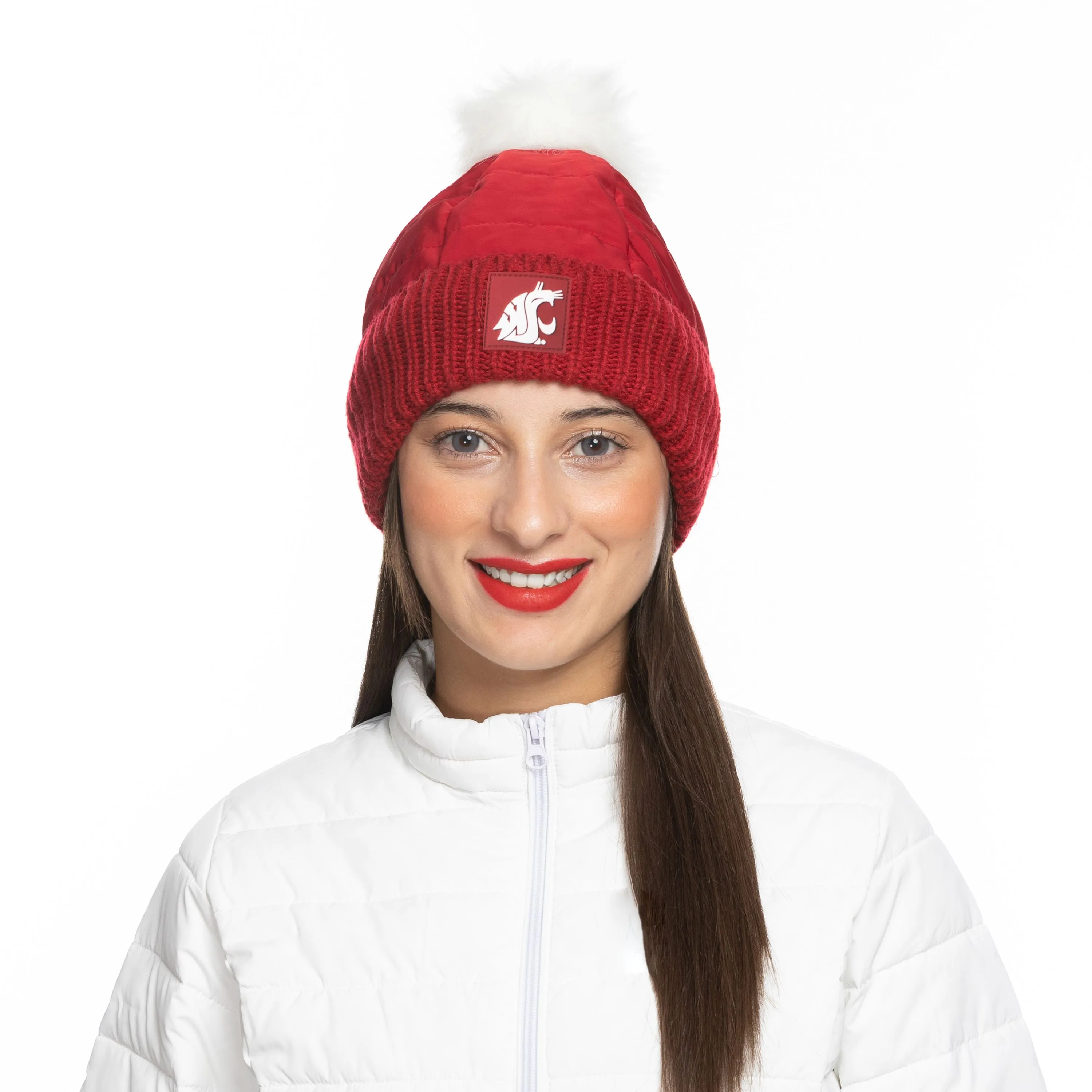 ZooZatz Crimson Waterproof Beanie With Pom